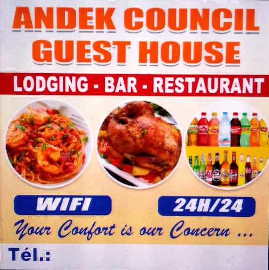 ANDEK COUNCIL GUEST HOUSE FLYER