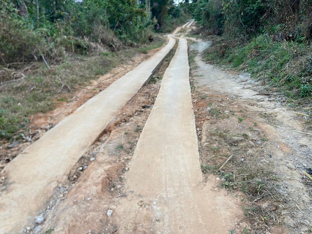 The Lord Mayor of Andek Council, Mr. Ubangoh Helly, was in Bonambufei and Abebung villages on the 3rd of January 2025, to see for himself the progress of some council projects underway in these localities.